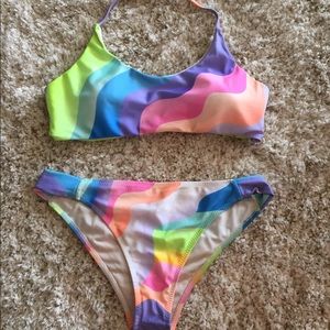 Rainbow Swimsuit Set